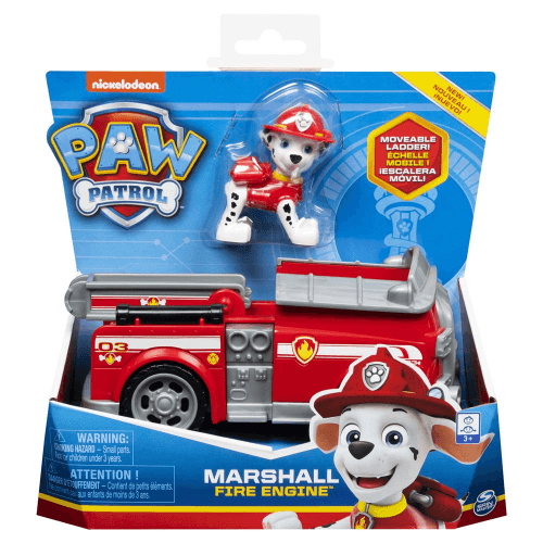 Paw Patrol - Primary Fig/Vehicles Assorted