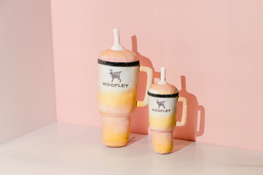 NEW LIMITED EDITION Pawty Animals Eco-Friendly Woofley Tumbler Dog Toy - Small