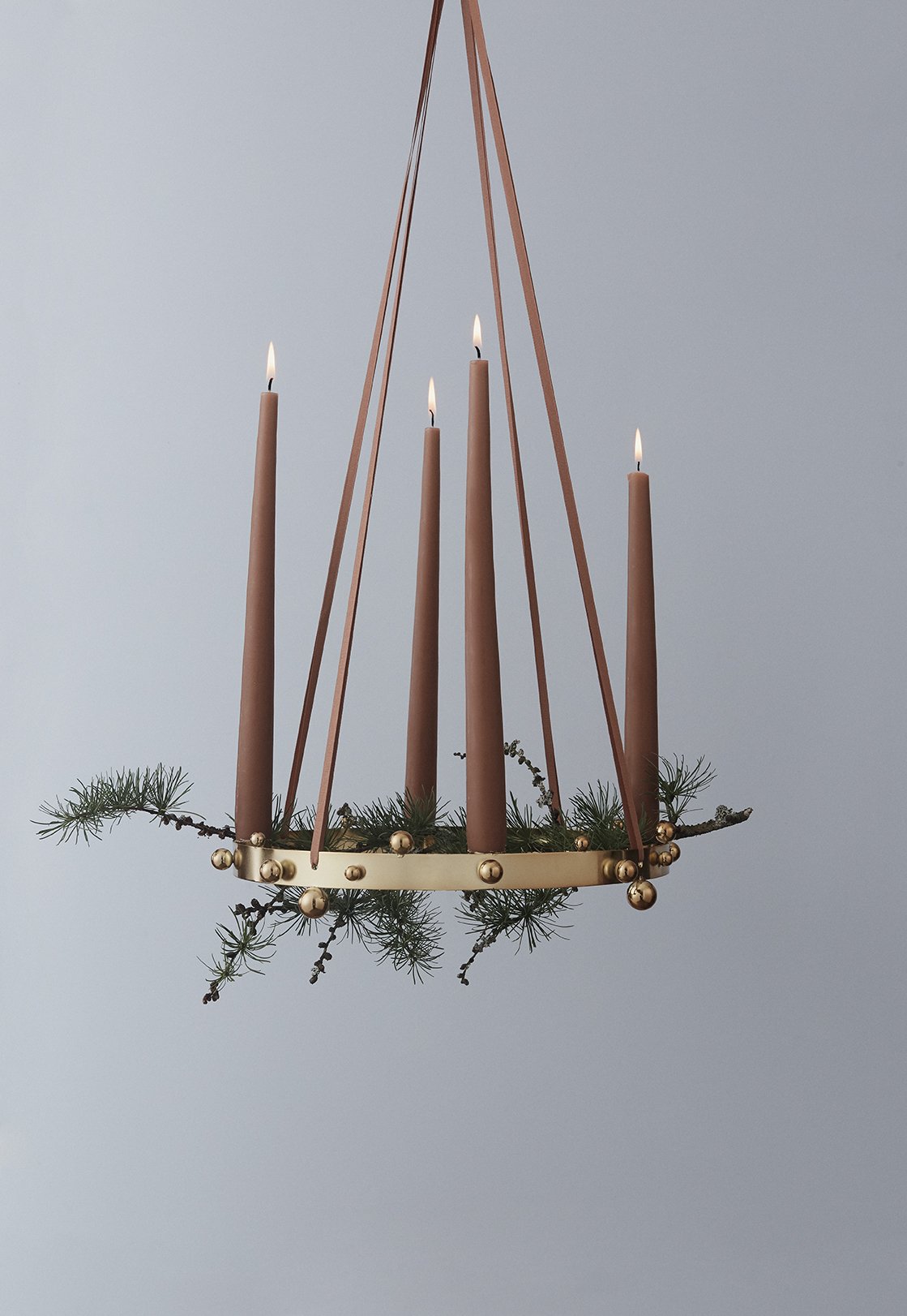 Pearl Advent Candleholder