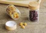Pebbly - Lot de 3 pots ronds, 75 ml/25 oz