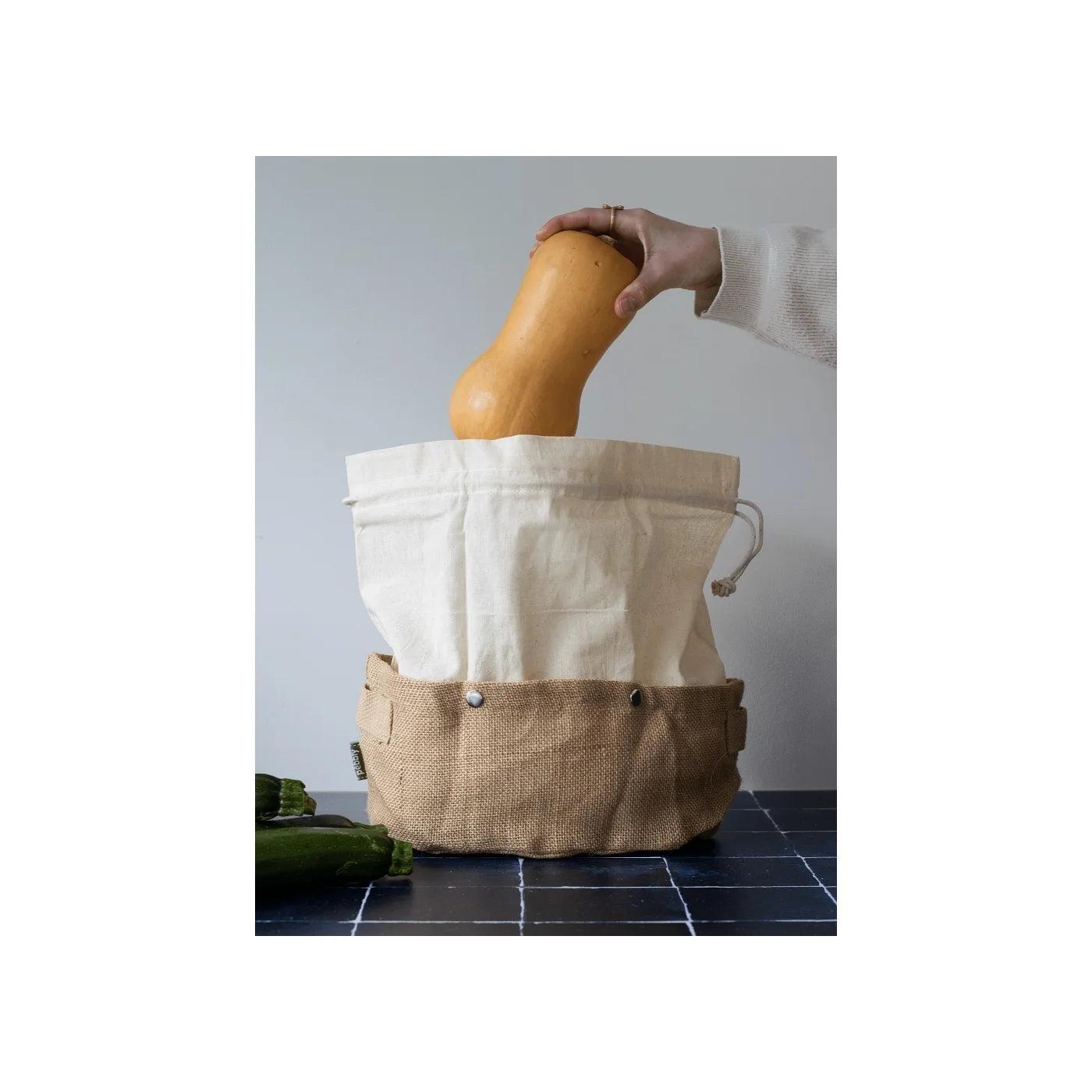 Pebbly - Panier de rangement avec sac amovible, petit modèle