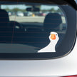 Peering Goose | Vinyl Sticker