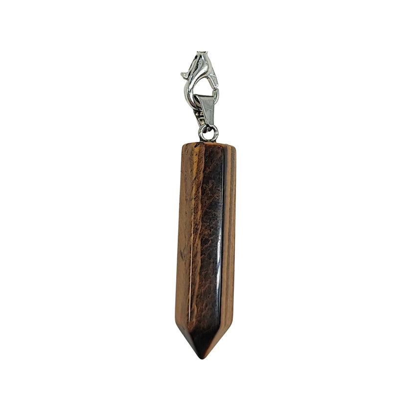Pendulum -Tiger Eye -Pointed