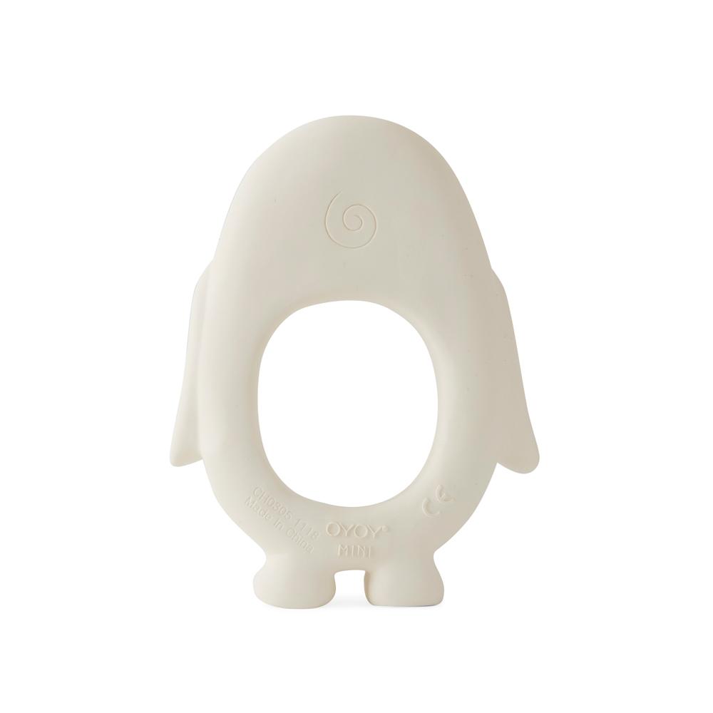 Penguin Baby Teether - White