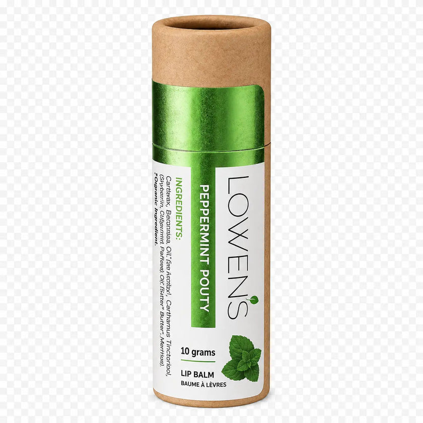 Peppermint Lip Balm | Peppermint Pouty Lip Balm
