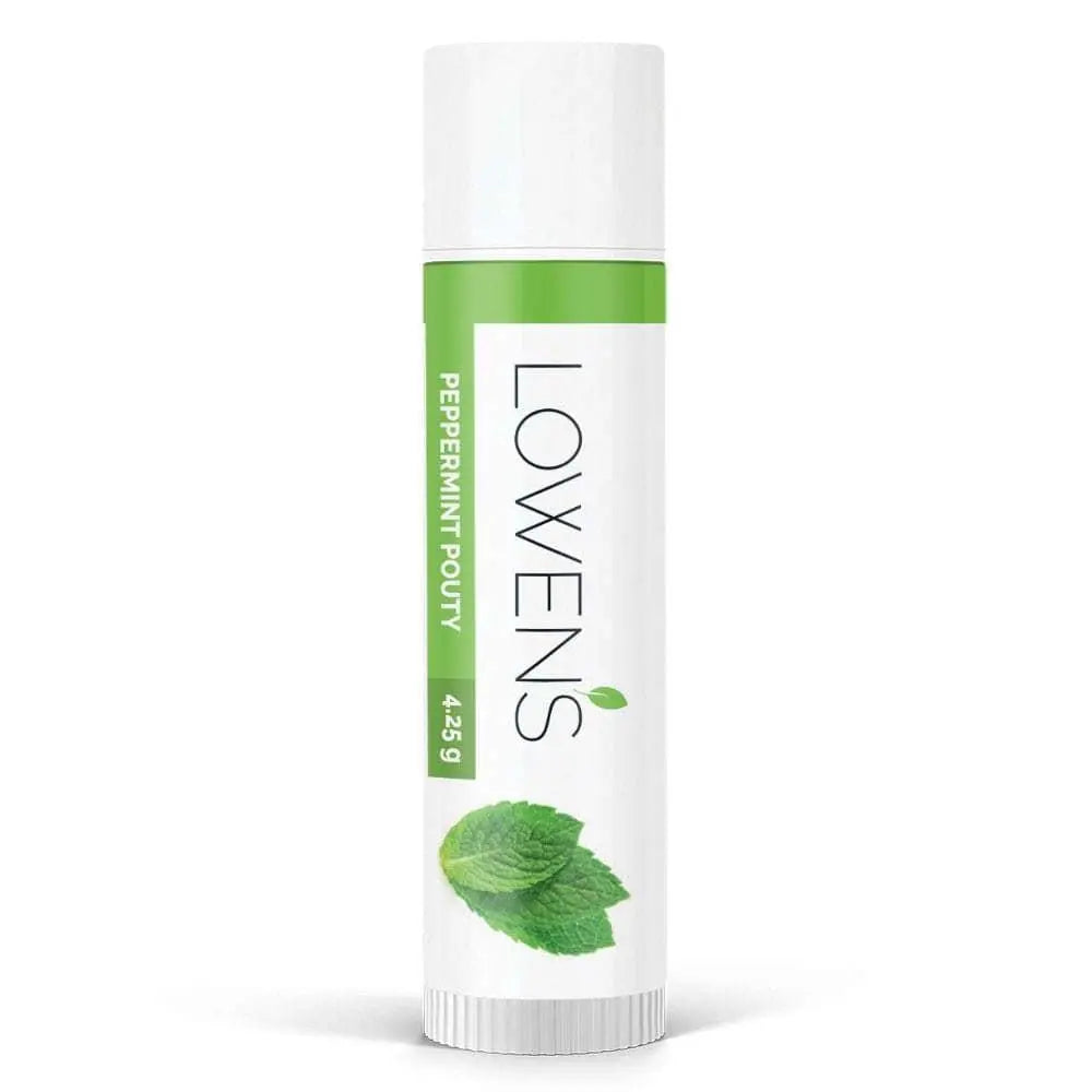 Peppermint Lip Balm | Peppermint Pouty Lip Balm