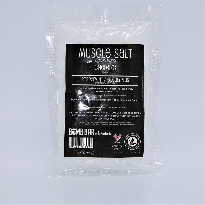 Muscle Salt Soak with Epsom Salt