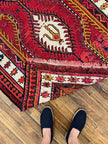 Persian Azerbaijan Soumak Runner | 3' 9