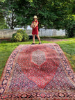 Persian Bidjar Rug | 7' 8