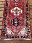 Persian Heriz Runner | 10’ 8” x 3’ 7”