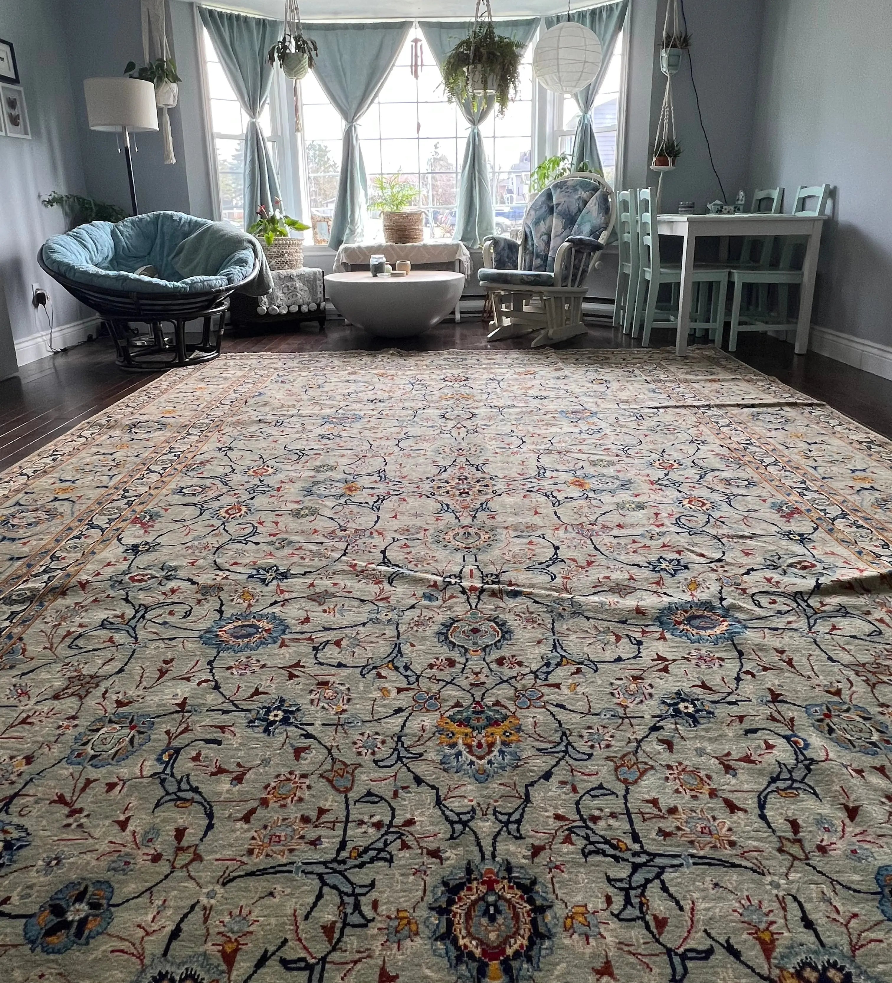 Persian Kashan Rug | 13’ 2” x 9’ 9”