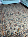 Persian Kashan Rug | 13’ 2” x 9’ 9”