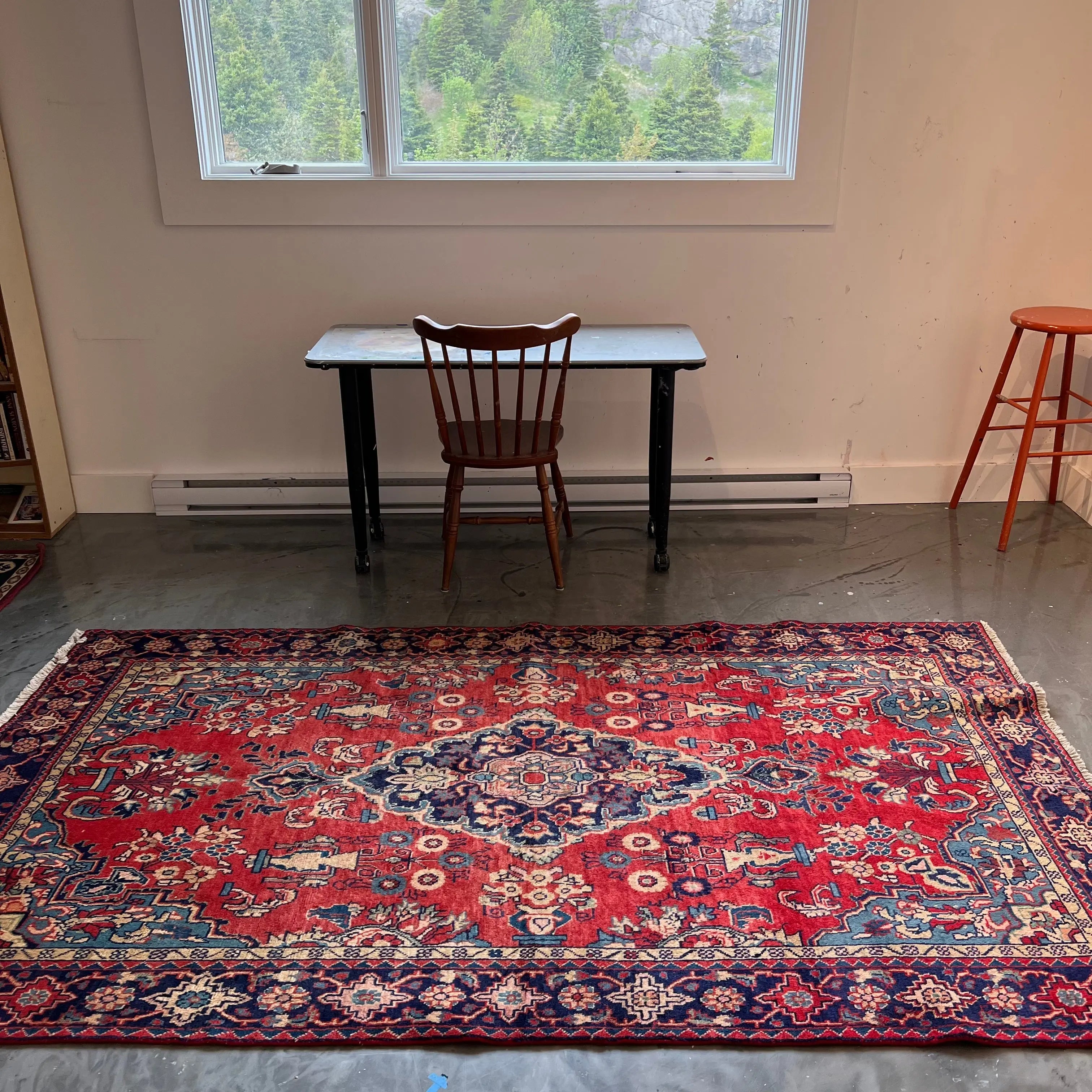 Persian Mahal Rug | 8’ 9” x 4’ 11”
