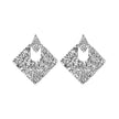 Personality Geometry Rhombus Irregular Alloy  Earrings