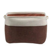 Personalized Pet Dog Toy Storage Basket Canvas Foldable Bag