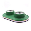 Pet Anti-skid Anti-splash Silicone Stainless Steel Bowl For Pet