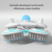 Double-Headed Negative Ion Self-Cleaning Pet Slicker Brush – Pink, Blue & Grey