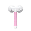 Double-Headed Negative Ion Self-Cleaning Pet Slicker Brush – Pink, Blue & Grey
