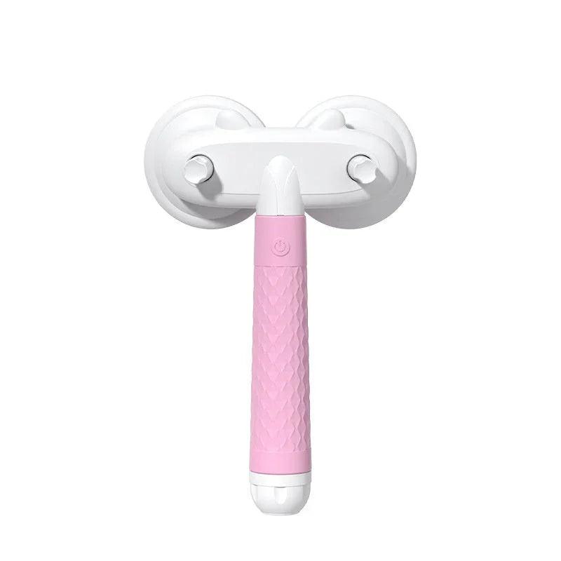 Double-Headed Negative Ion Self-Cleaning Pet Slicker Brush – Pink, Blue & Grey