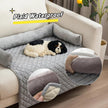 Pet Dog Sofa Bed – Plush Furniture Protector Mat for Dogs & Cats (75–135cm)