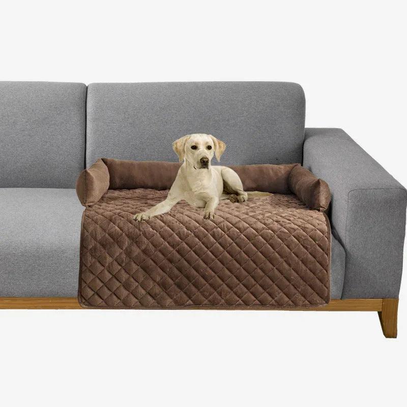 Pet Dog Sofa Bed – Plush Furniture Protector Mat for Dogs & Cats (75–135cm)