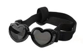 Dog Goggles Heart-Shaped Windproof Eye Protection Glasses for Small Dogs – 6 Colours