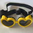 Dog Goggles Heart-Shaped Windproof Eye Protection Glasses for Small Dogs – 6 Colours