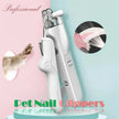 Pet Nail Clippers With LED Light – Dogs & Cats Grooming Trimmer