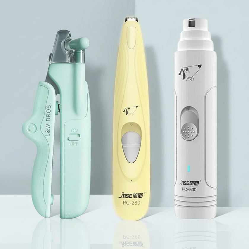 Pet Nail Clippers With LED Light – Dogs & Cats Grooming Trimmer