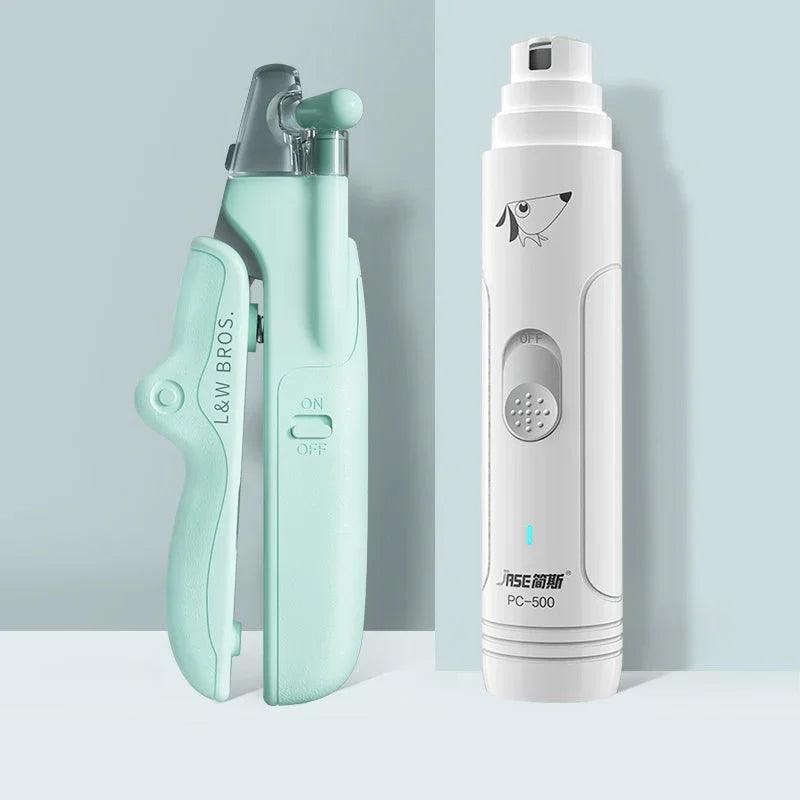 Pet Nail Clippers With LED Light – Dogs & Cats Grooming Trimmer