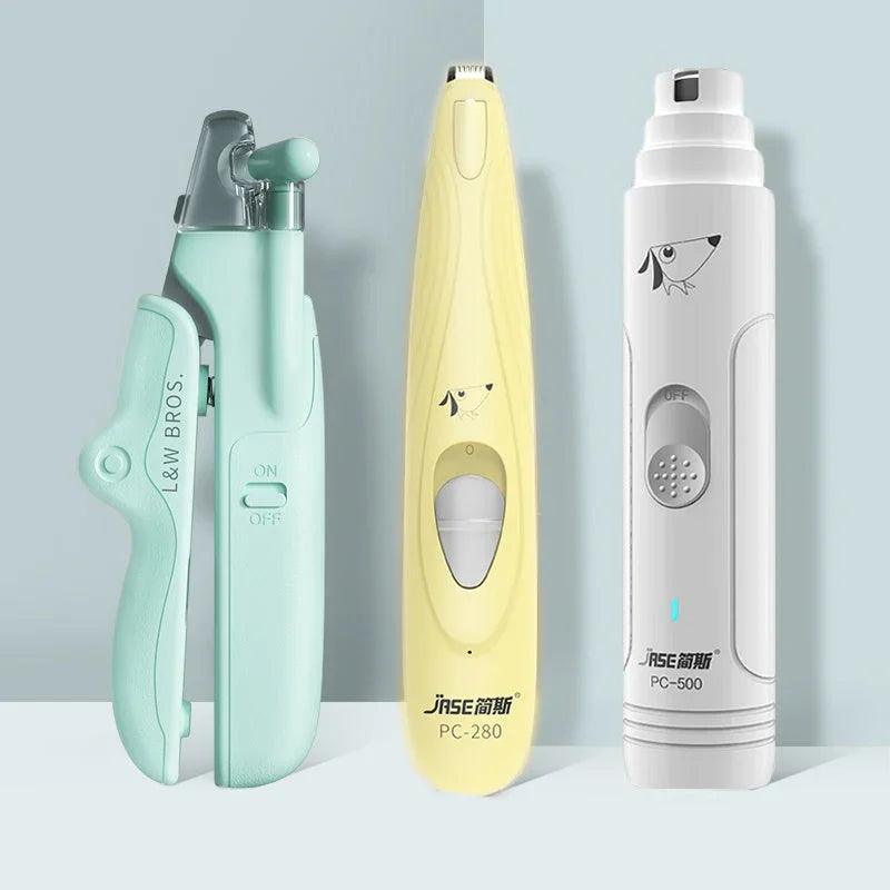 Pet Nail Clippers With LED Light – Dogs & Cats Grooming Trimmer