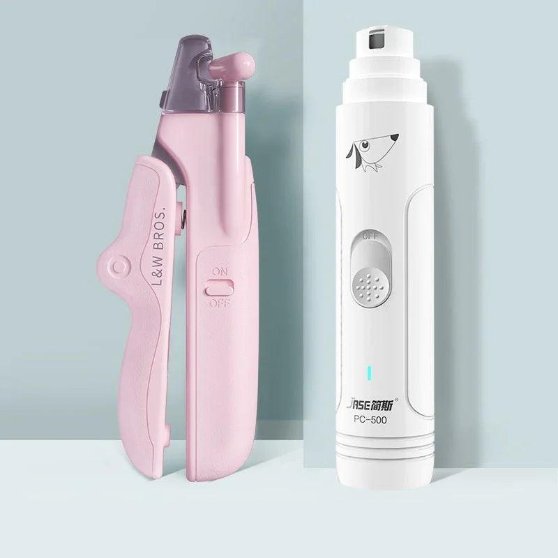 Pet Nail Clippers With LED Light – Dogs & Cats Grooming Trimmer