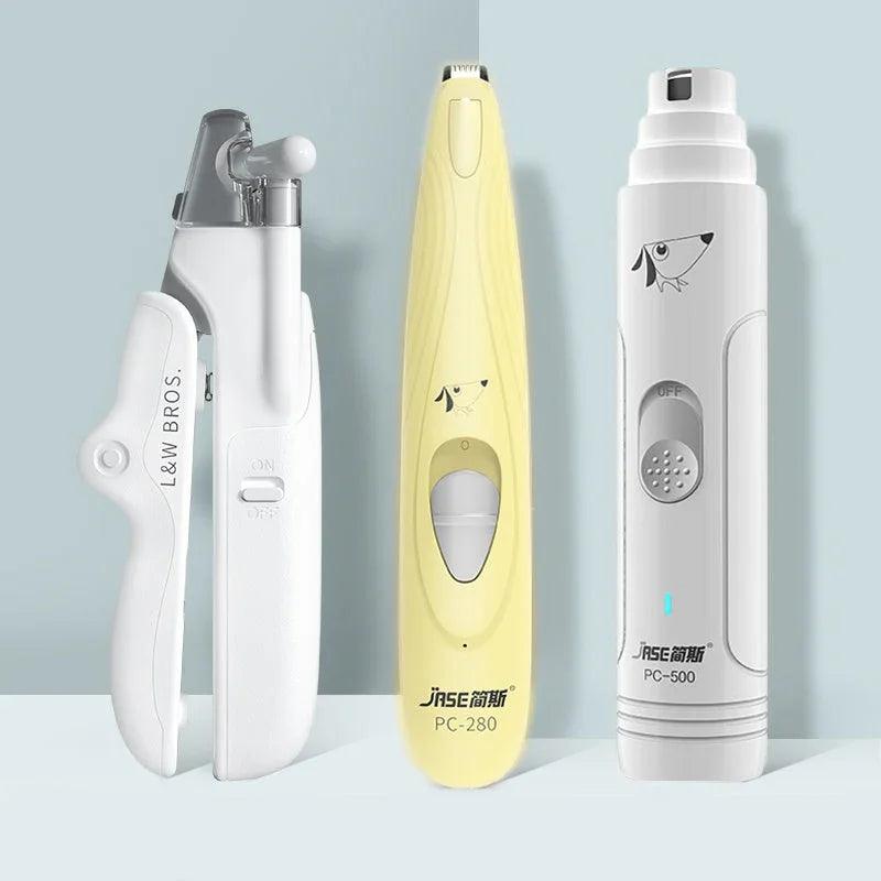 Pet Nail Clippers With LED Light – Dogs & Cats Grooming Trimmer