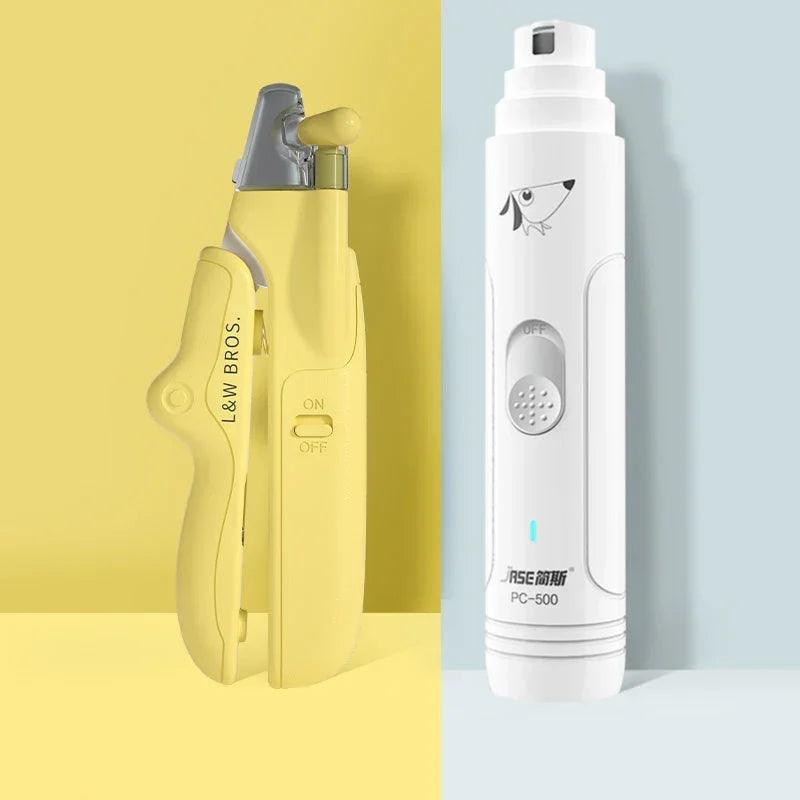 Pet Nail Clippers With LED Light – Dogs & Cats Grooming Trimmer