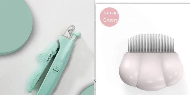 Pet Nail Clippers With LED Light – Dogs & Cats Grooming Trimmer
