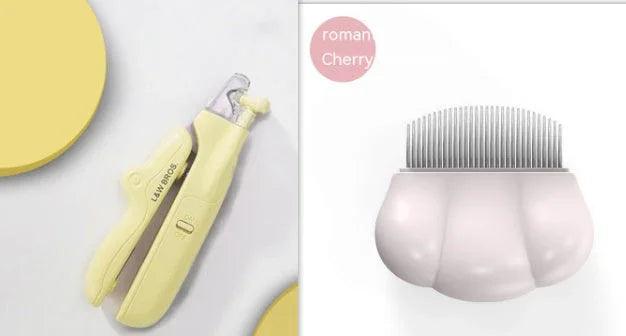 Pet Nail Clippers With LED Light – Dogs & Cats Grooming Trimmer