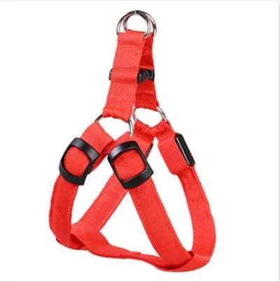 LED Luminous Dog Harness & Chest Strap – Night Safety Vest for Dogs | XS–XL