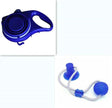 Retractable Dog Leash Set with Collapsible Water Bowl & Rope Toy – Red, Blue, Black