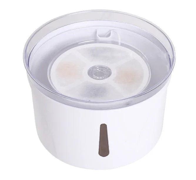 Pet Water Fountain Dispenser – Intelligent Automatic Circulating Filter, 2.5L for Cats & Dogs (White)