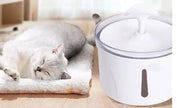 Pet Water Fountain Dispenser – Intelligent Automatic Circulating Filter, 2.5L for Cats & Dogs (White)