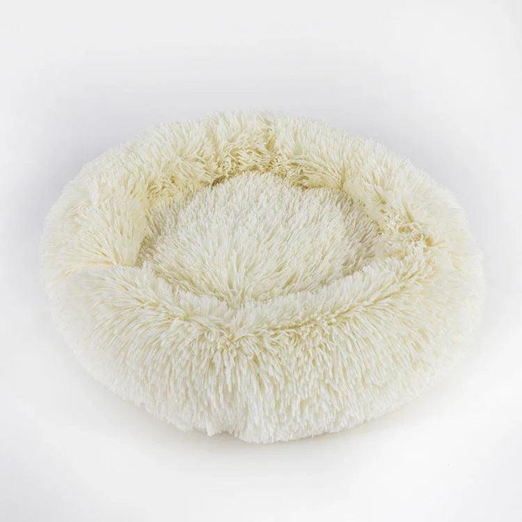 Calming Donut Pet Bed – Plush Round Dog & Cat Bed | 40cm to 120cm