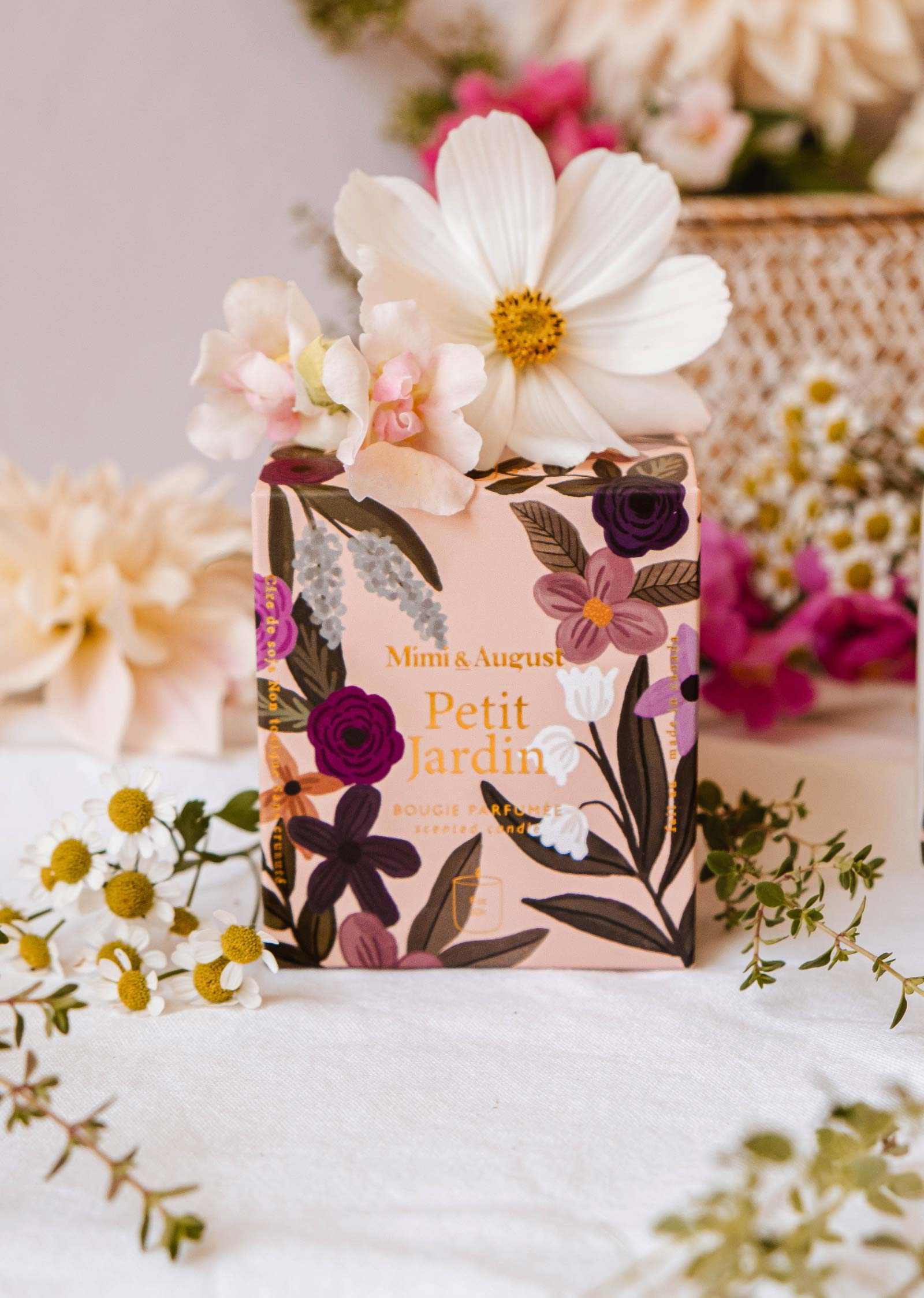 Petit Jardin - Bougie réutilisable