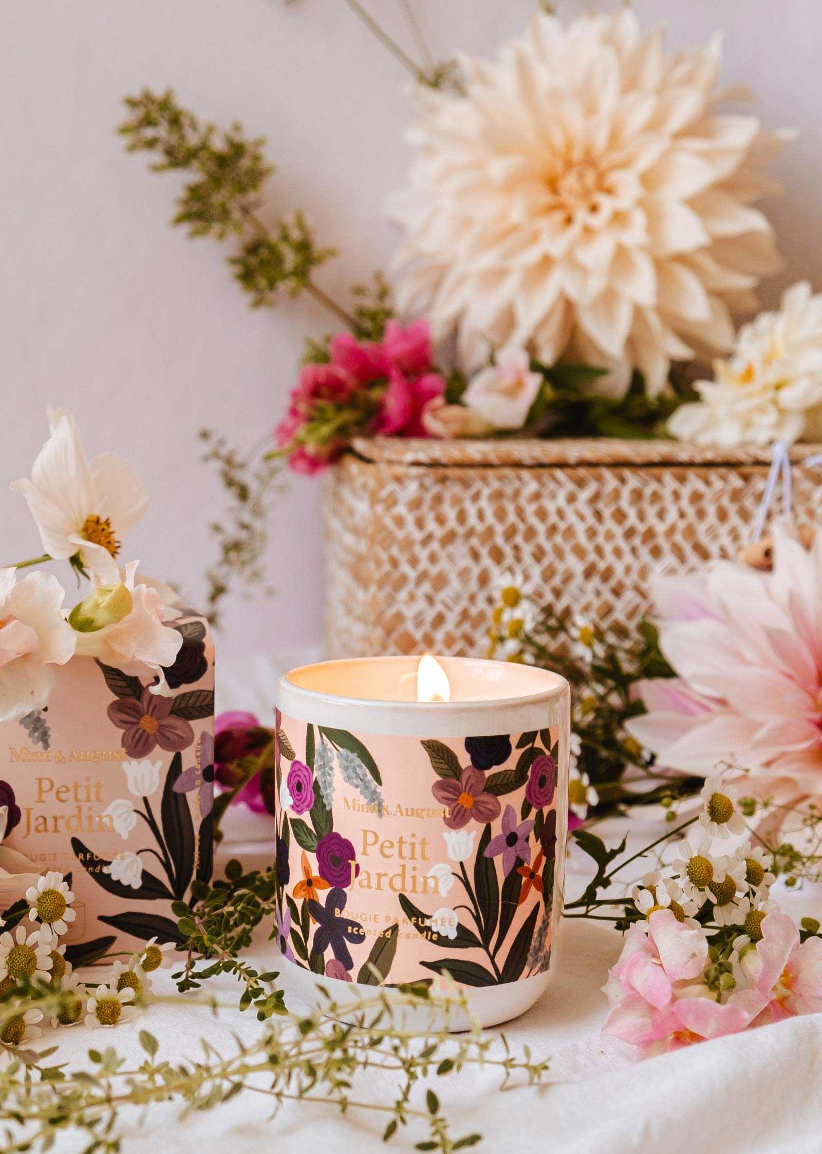 Petit Jardin - Bougie réutilisable
