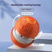 Electric Jumping Ball Dog Toy – Auto-Bouncing Luminous Interactive Pet Toy for Dogs & Cats (Blue, Orange)