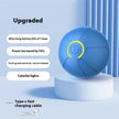 Electric Jumping Ball Dog Toy – Auto-Bouncing Luminous Interactive Pet Toy for Dogs & Cats (Blue, Orange)