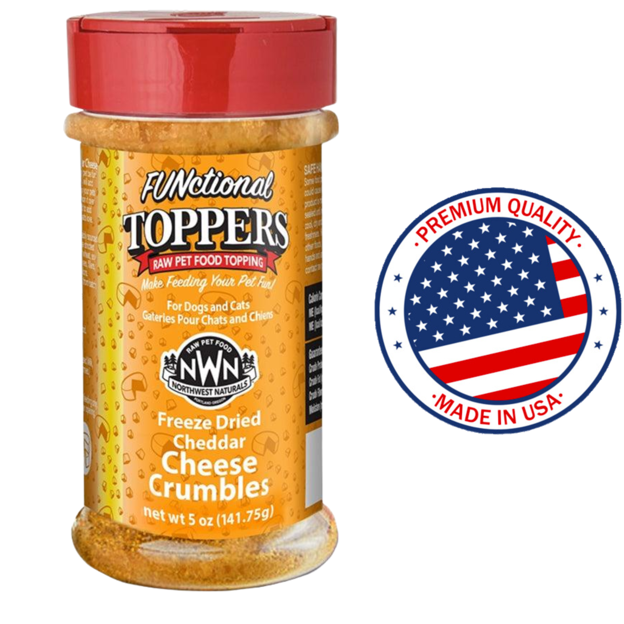 Northwest Naturals - Functional Toppers Cheddar Cheese Crumbles