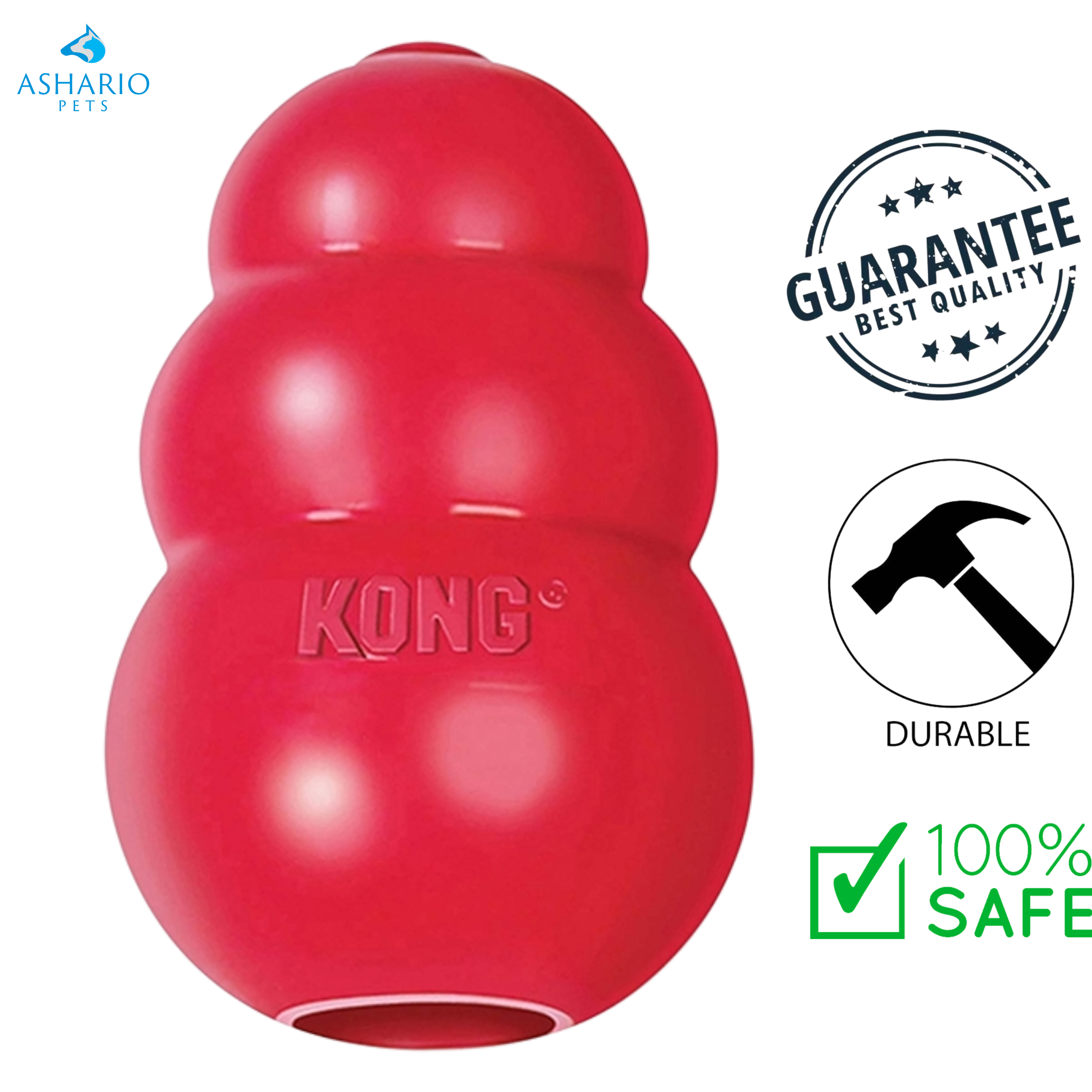 KONG - Classic Red Dog Toy