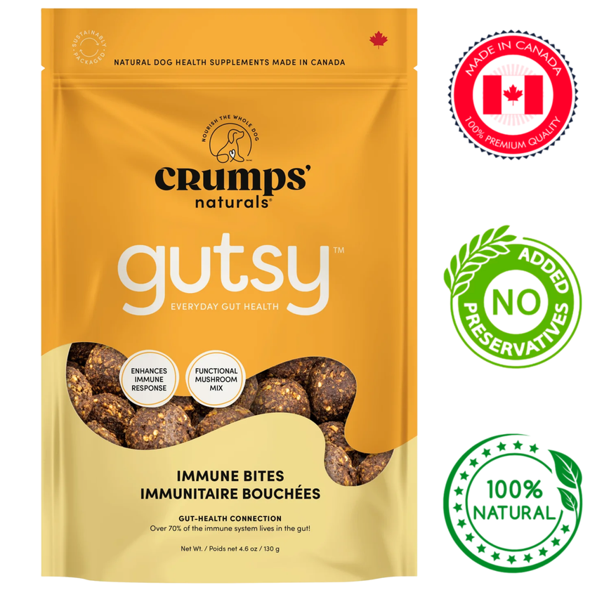 Crumps' Natural - Gutsy Immune Bites Dog Treats