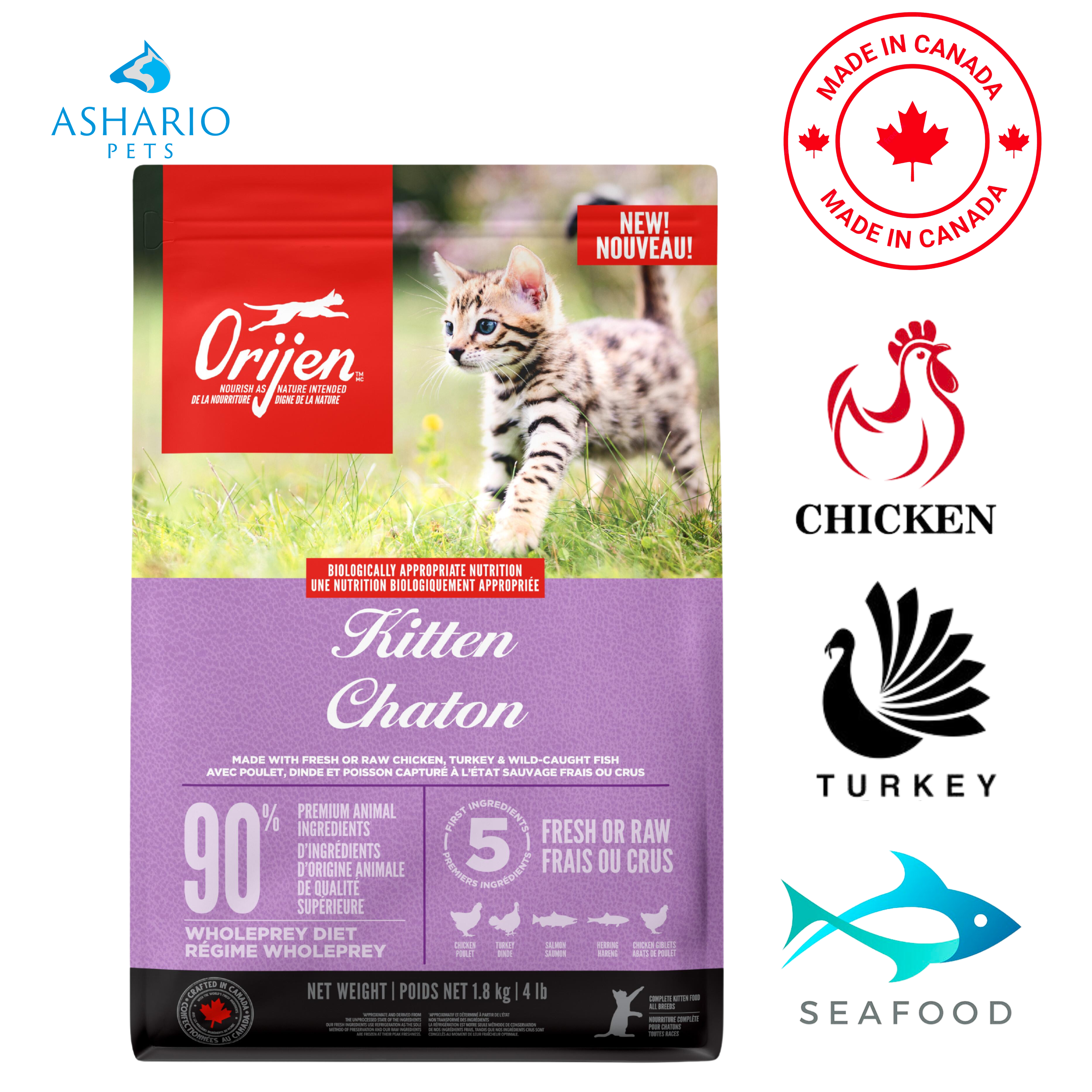 Orijen - Kitten Dry Cat Food