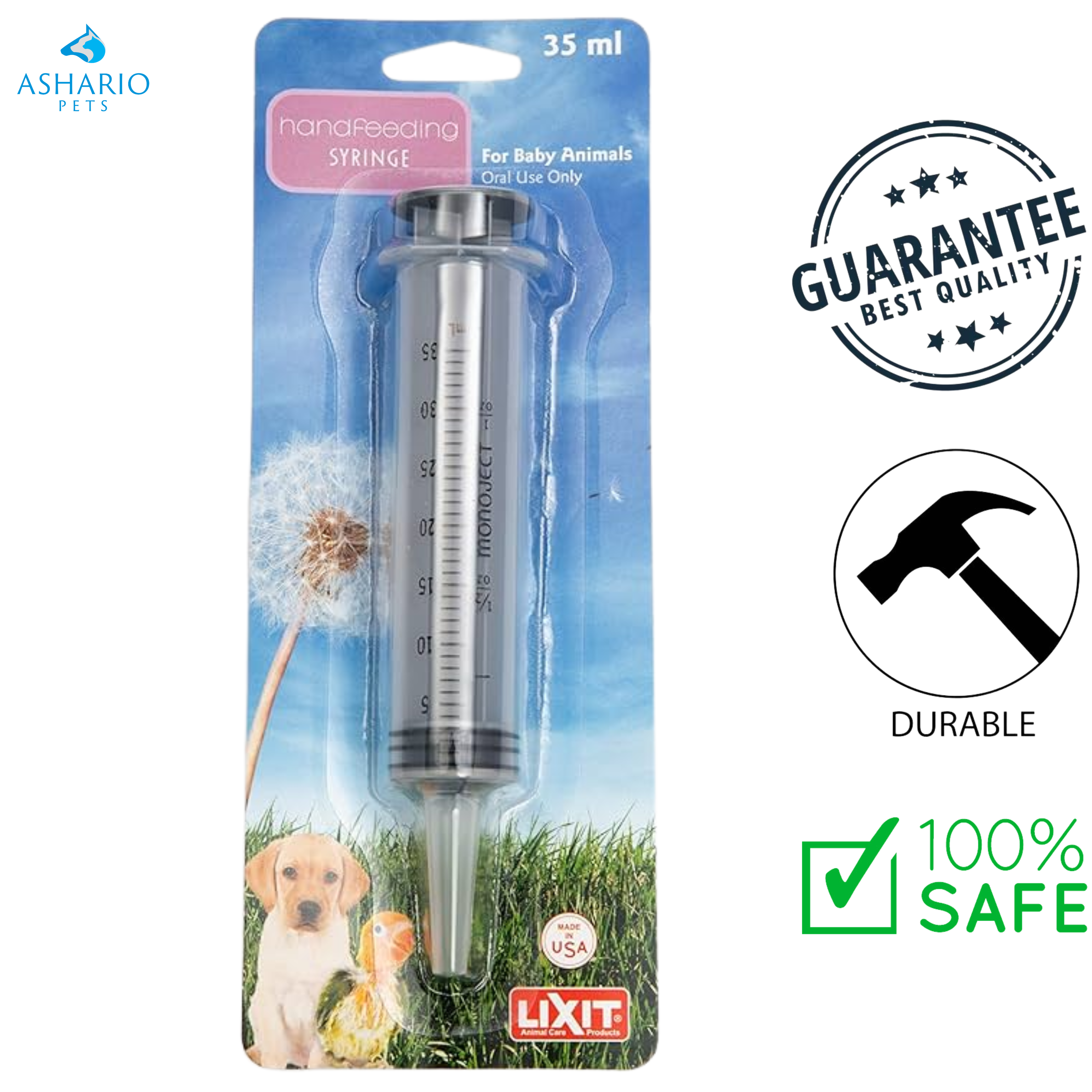 Lixit - Hand Feeding Syringe